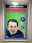 Sports Memorabilia Sports Memorabilia Johnny Unitas - Baltimore Colts (Framed)